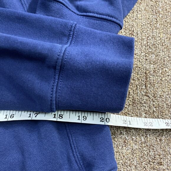 Nike NSW Sportswear Swoosh Pullover Hoodie Size Large - Blue DX1089 - Picture 4 of 11